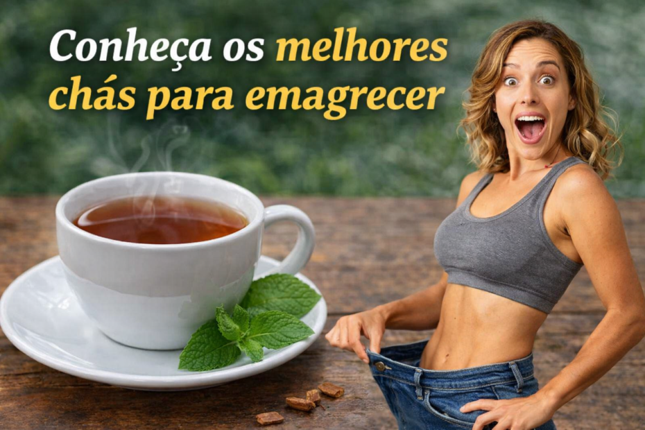 Conheça os melhores chás para emagrecer
