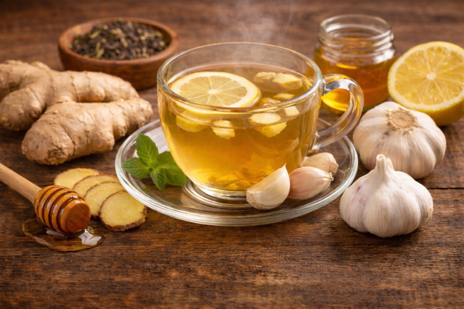 Chá de Gengibre com Alho: Benefícios e Como Fazer