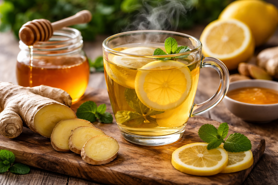 Chá de Limão com Gengibre: Benefícios e Como Fazer