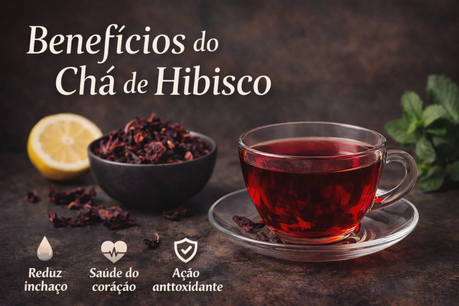 benefícios do chá de hibisco