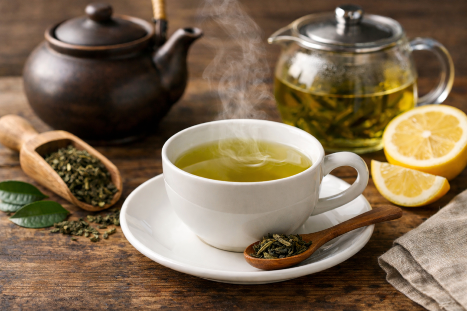 como preparar o chá verde