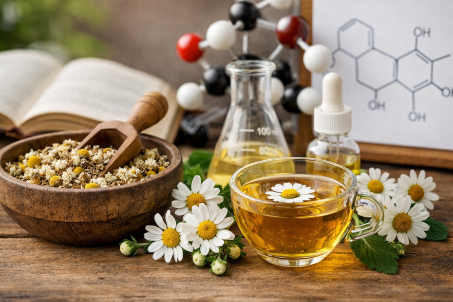 o que a ciência diz sobre a camomila